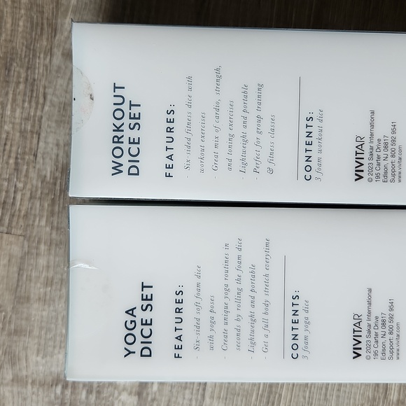 NWT Yoga Dice/ Workout Dice - Picture 5 of 5